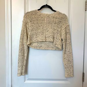 Cropped sweater